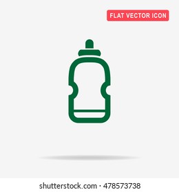 Sport drink icon. Vector concept illustration for design.