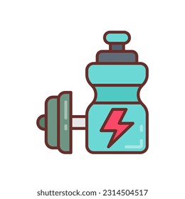 Sport Drink icon in vector. Illustration