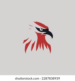 sport eagle logo template sticker