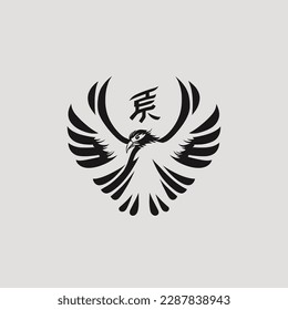 sport eagle logo template sticker