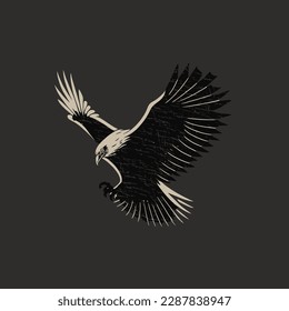 sport eagle logo template sticker