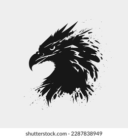 sport eagle logo template sticker