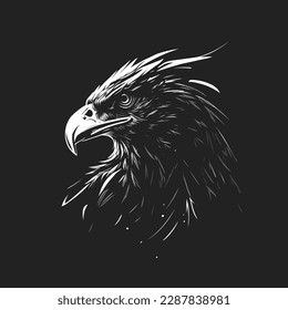 sport eagle logo template sticker