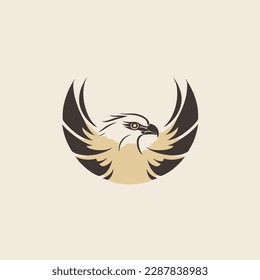 Logo-Schablone für Sportadler