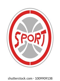 Sport emblem design