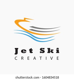 Sport emblem design sea logo