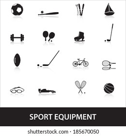 sport equipment eps10