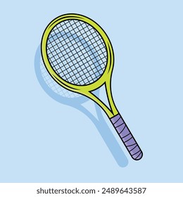 Sport equipment hand drawn vector illustrations 