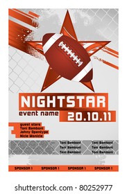 Sport Event Poster Football