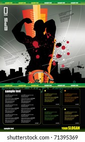 Sport event website