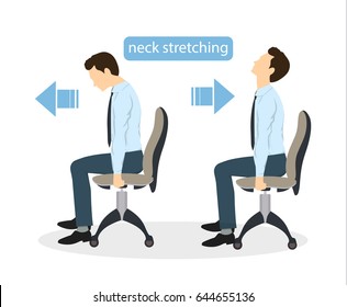 Sport exercises for office.