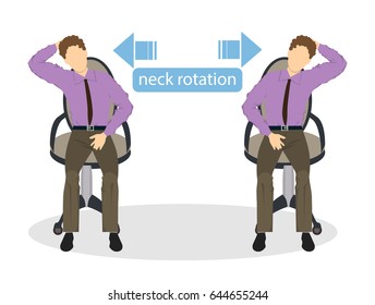 Sport exercises for office.