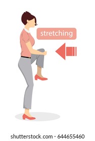 Sport exercises for office.