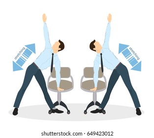 Sport exercises for office.