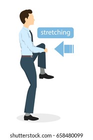 Sport exercises for office.