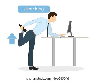 Office Exercise Images Stock Photos Vectors Shutterstock