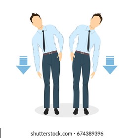 Sport exercises for office.