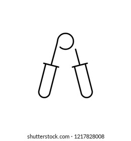 sport, expander icon. Element for mobile concept and web apps illustration. Thin line icon for website design and development, app development. Premium icon