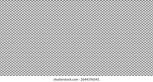Sport fabric seamless pattern. Nylon knit mesh. Fabric mesh texture. Sport polyester material. Nylon basketball uniform shirt. Football cloth mesh bg. Vector illustration. Textile seamless background.