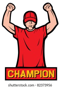sport fan (champion design)