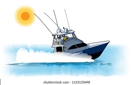 Sport Fishing Yacht