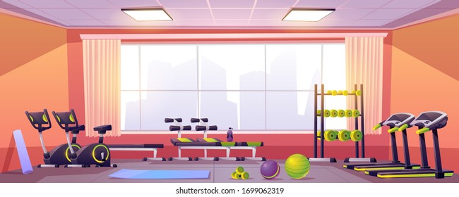 48,944 Cartoon Gym Background Images, Stock Photos & Vectors | Shutterstock