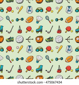 Sport and fitness icons set,eps10