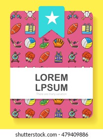 Sport and fitness icons set,eps10