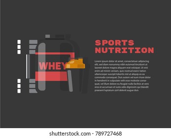Sport and fitness nutrition.