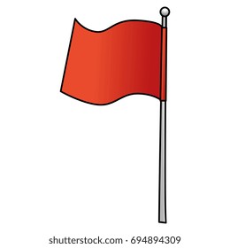 sport flag isolated icon