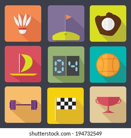sport flat icon
