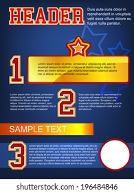 Sport Flyer Template Layout