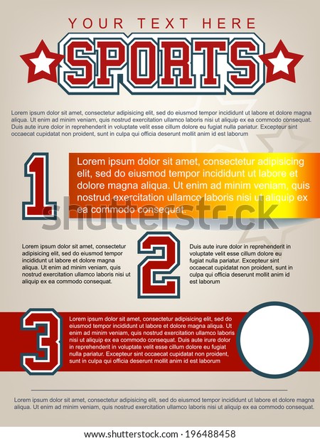 Sports Flyer Template Free from image.shutterstock.com