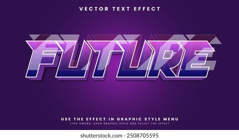 Sport Future editable text effect Template