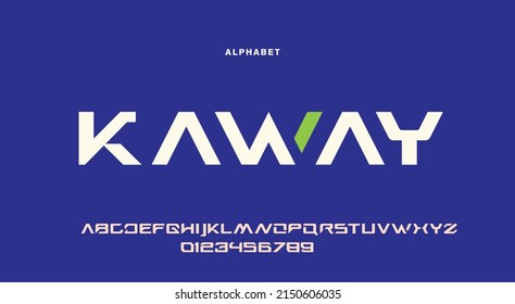 sport future, wave modern alphabet fonts. technology typography urban font and number