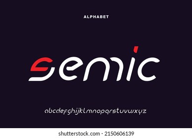 sport future, wave modern alphabet fonts. technology typography urban font and number