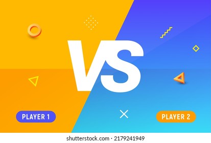 Sport game abstract digital banner modern background technology contest versus competition
