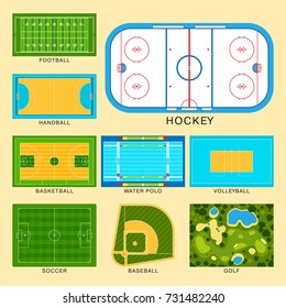 Sport game field vector ground line playground soccer green stadium grass background winner champion illustration