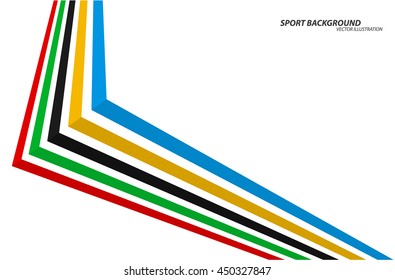 Sport games background. 