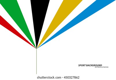 Sport games background. 