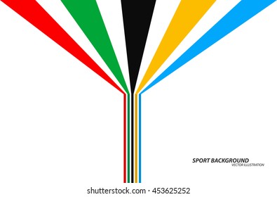 Sport games background.