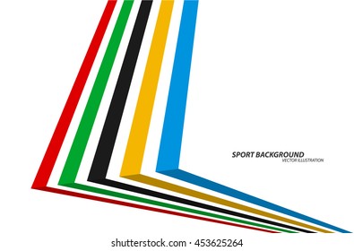 Sport games background.