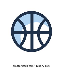 Sport games competition logo. basketball.