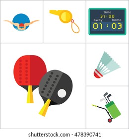 Sport Games Icon Set
