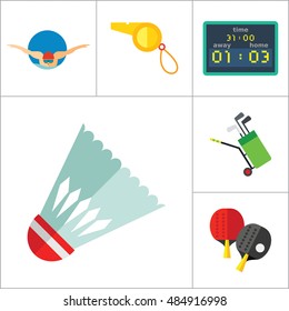 Sport Games Icon Set