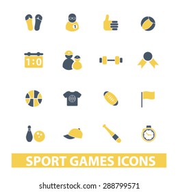 sport games icons