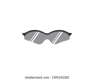 Sport glasses vector icon illustration design