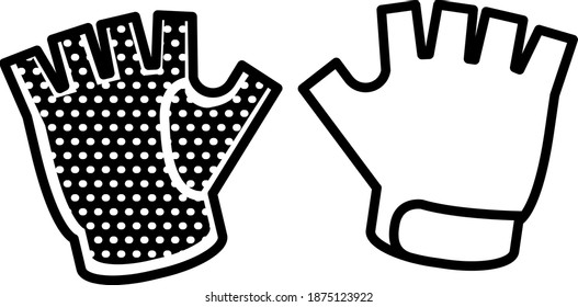 sport glove icon , vector