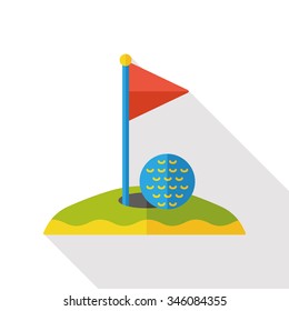 sport golf flat icon