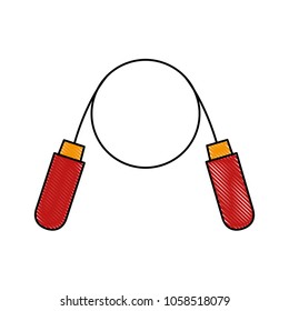 sport gym fitness jump rope image